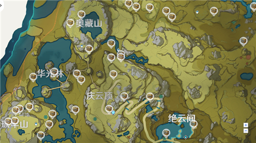 原神地图宝箱分布位置一览