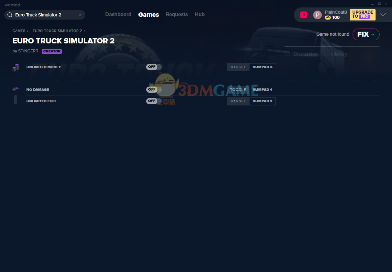 《欧洲卡车模拟2》v1.38.1.0三项修改器[MrAntiFun]