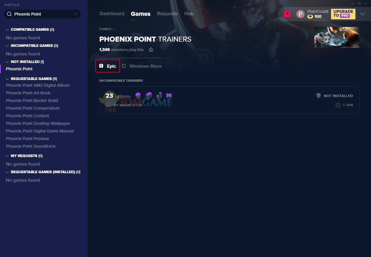 《凤凰点》v2020.08.12二十三项修改器[MrAntiFun][Epic]