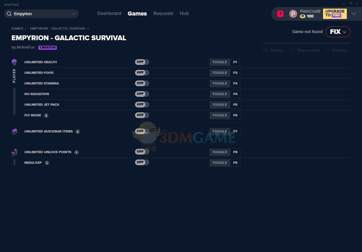 《帝国霸业：银河生存》v2020.08.06九项修改器[MrAntiFun]