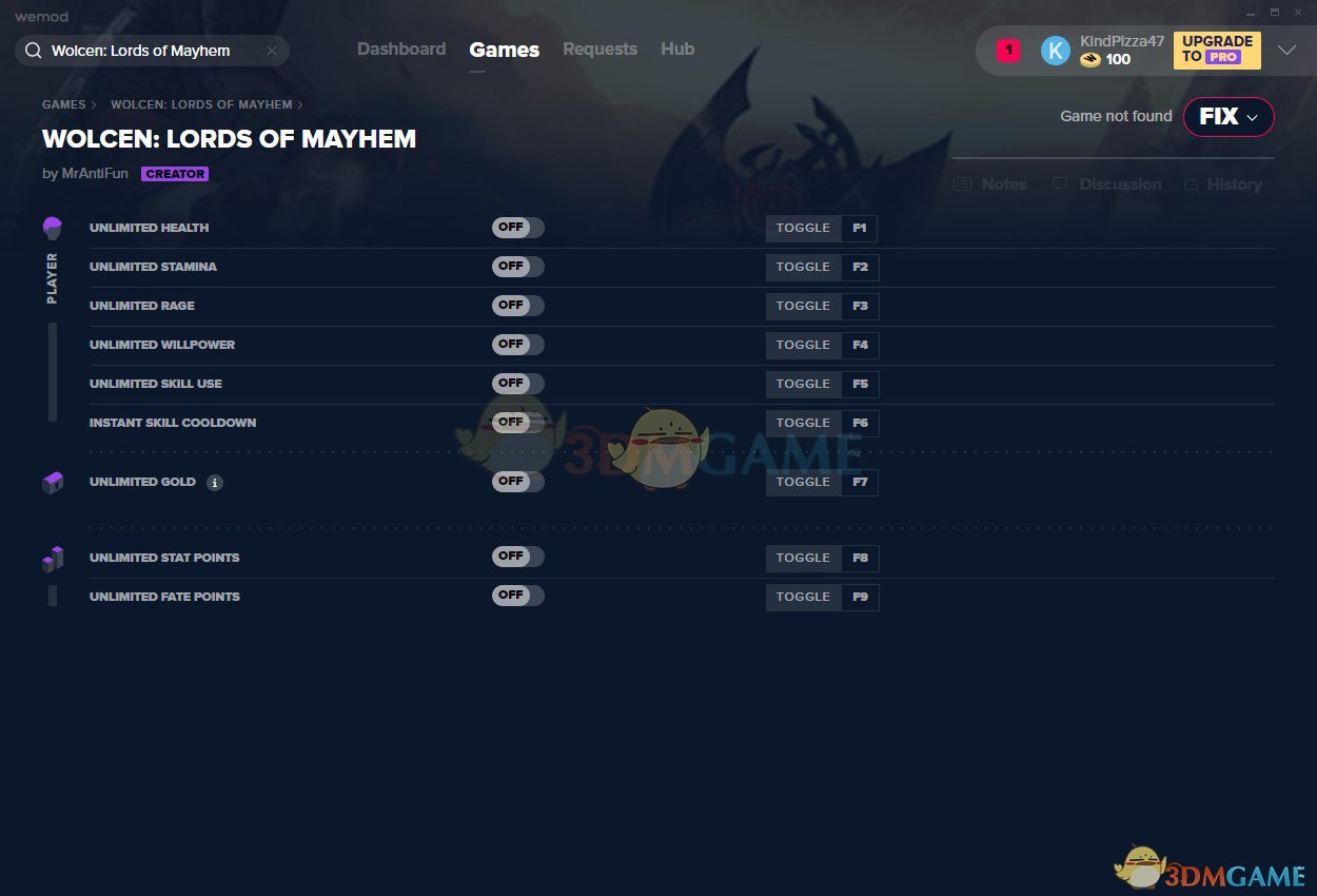 《破坏领主》v1.0.16.0九项修改器[MrAntiFun]