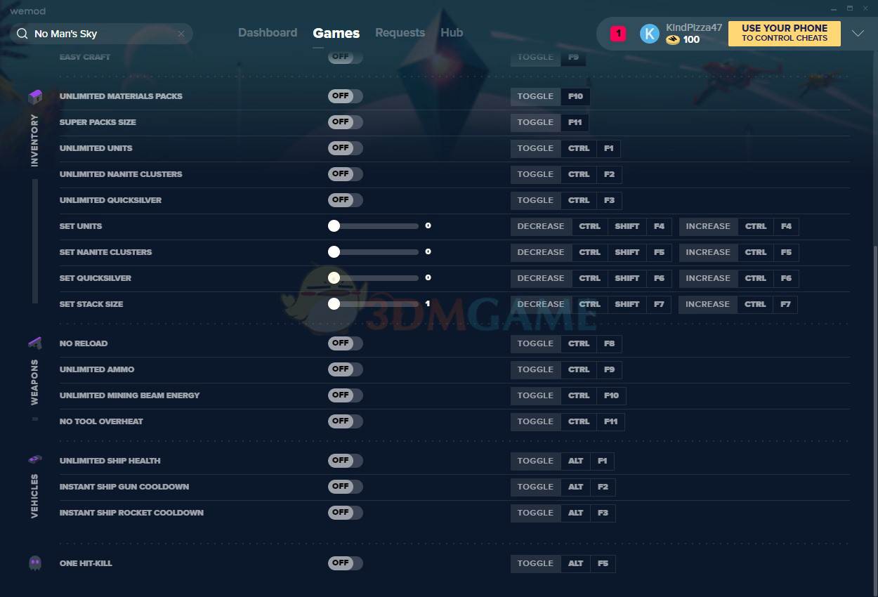 《无人深空》v2020.07.16二十六项修改器[MrAntiFun][Steam]