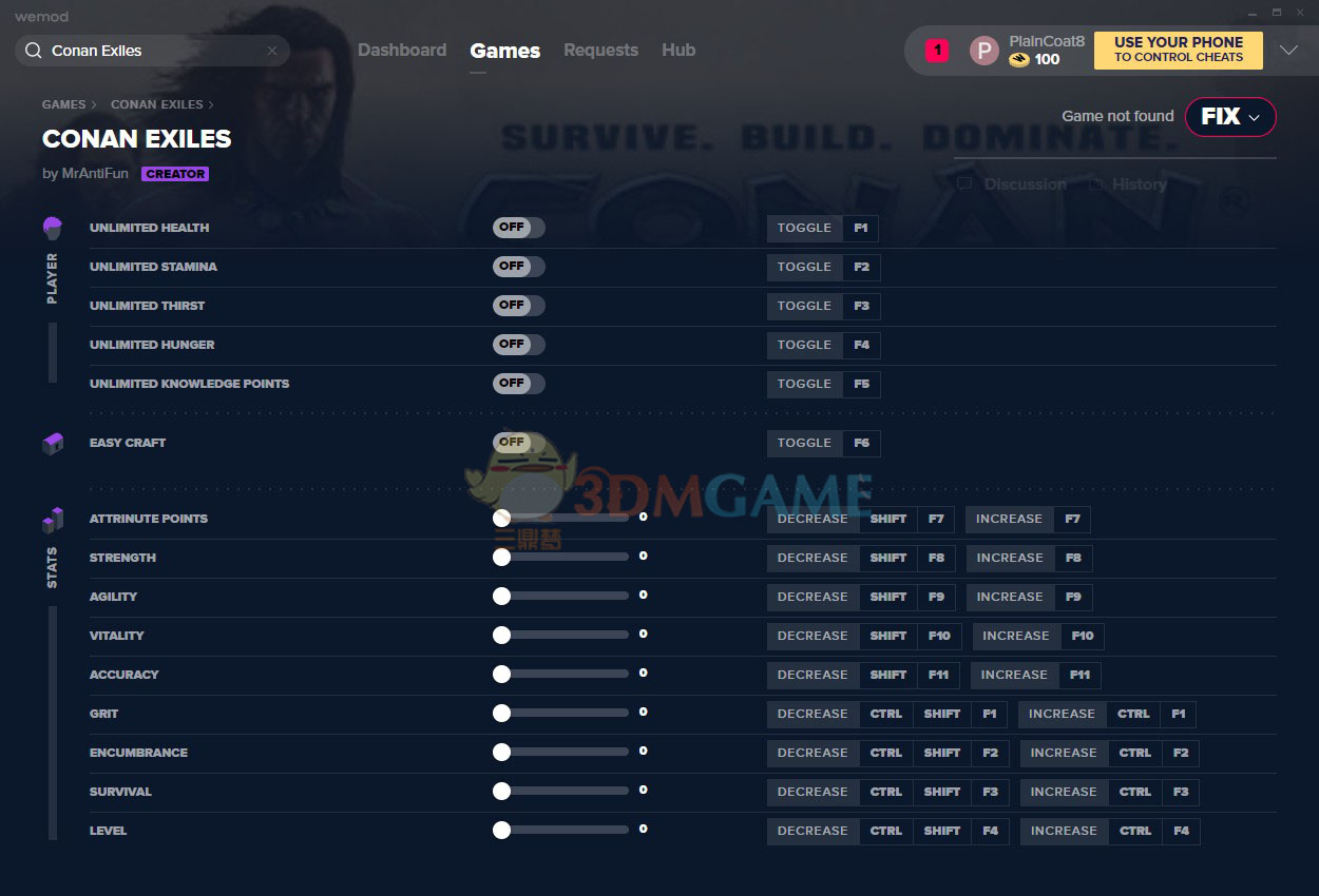 《流放者柯南》v2020.07.13十七项修改器[MrAntiFun]