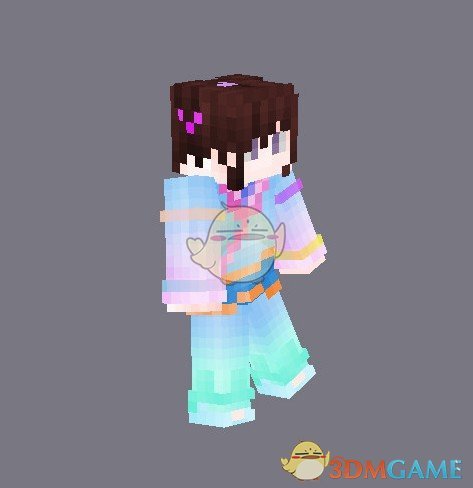 《我的世界》彩衣嫦娥皮肤MOD