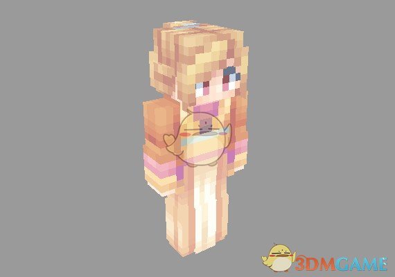 《我的世界》豆沙月饼拟人皮肤MOD