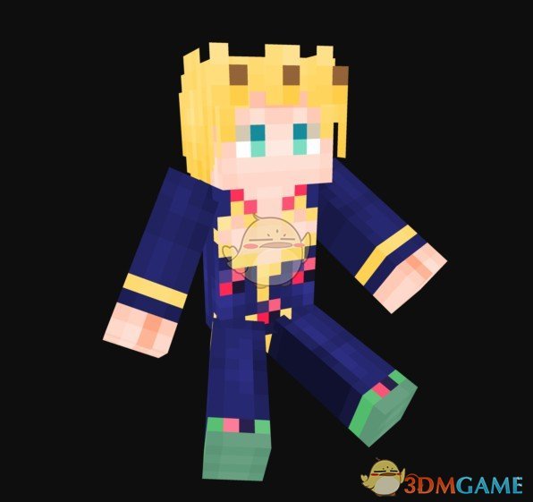 《我的世界》乔鲁诺·乔巴纳皮肤MOD