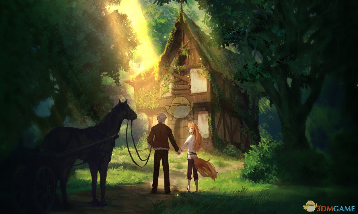 《Wallpaper Engine》狼与香辛料 - 旅途小屋动态壁纸