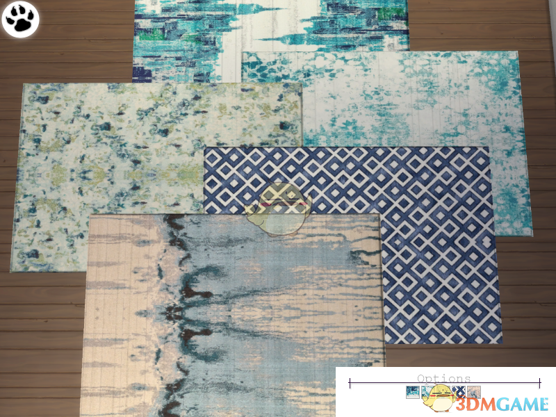 《模拟人生4》多种形状地毯MOD