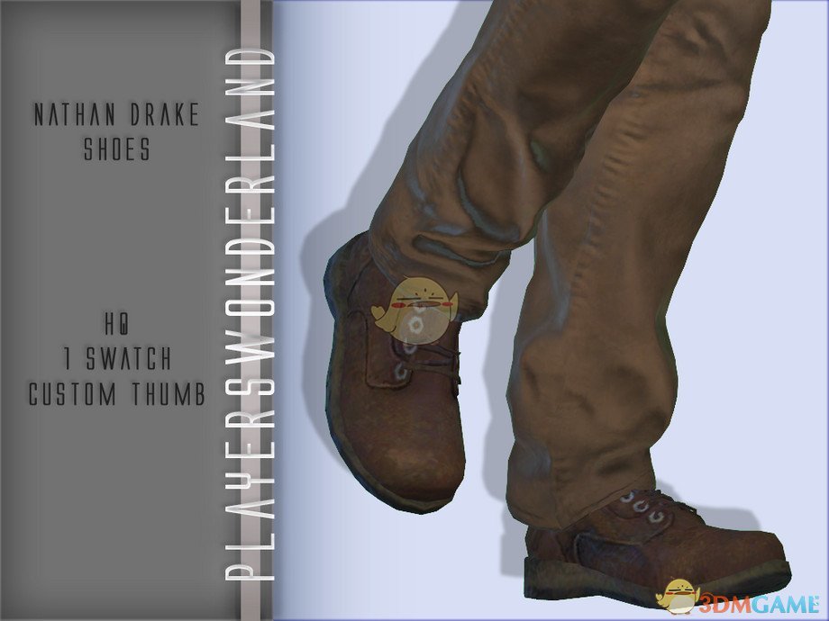 《模拟人生4》内森德雷克鞋子MOD