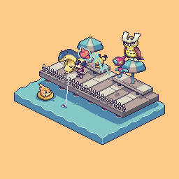 《Wallpaper Engine》宝可梦心金·魂银像素风迷你场景动态壁纸