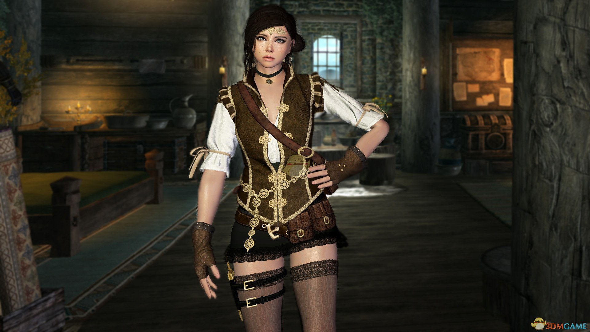 《上古卷轴5：天际》Cybele可爱的法师女性随从MOD