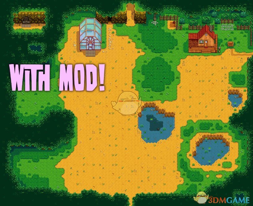 《星露谷物语》友好森林农场MOD