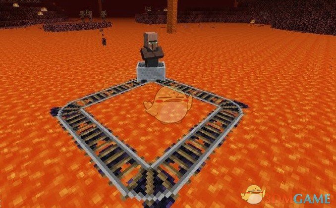 《我的世界》漂浮铁轨MOD