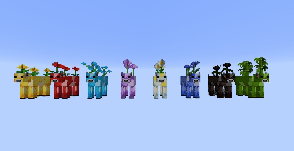 《我的世界》更多蘑菇牛MOD