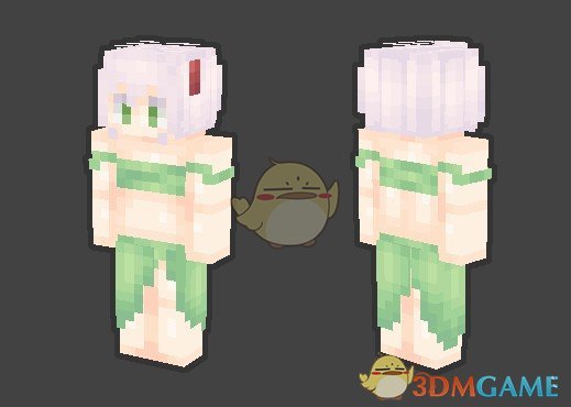 《我的世界》一对粽子皮肤MOD