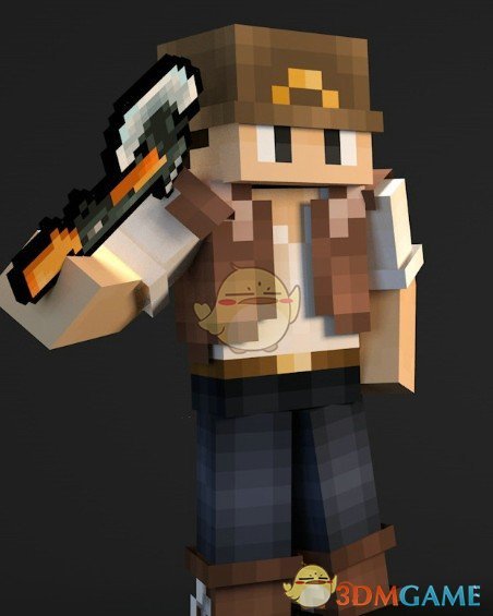 《我的世界》小镇牛仔皮肤MOD