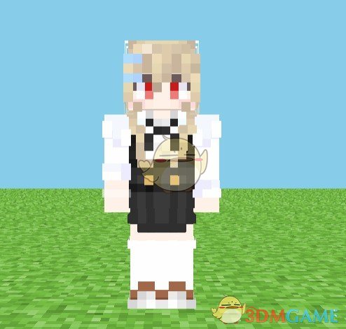 《我的世界》女仆妹抖皮肤MOD