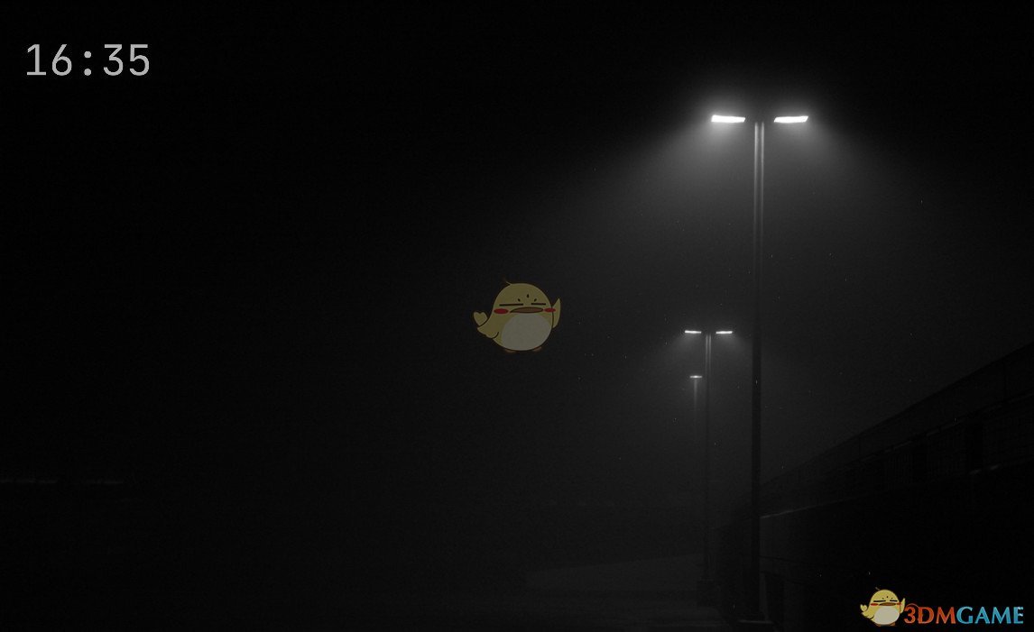 《Wallpaper Engine》夜幕路灯记时动态壁纸