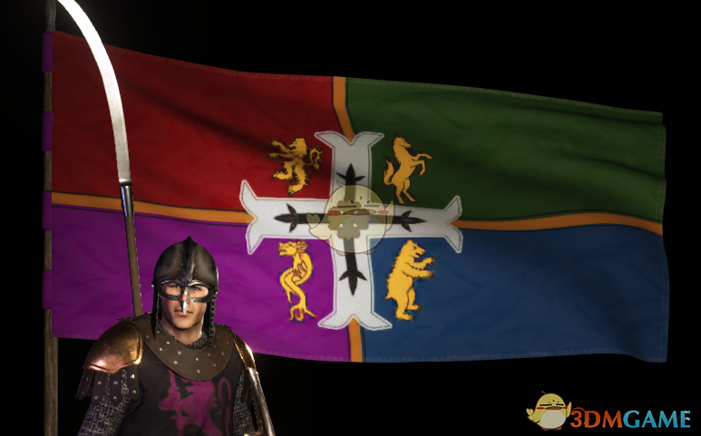 《骑马与砍杀2》多彩幻想旗帜MOD