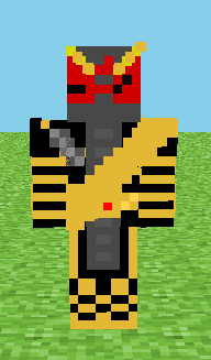 《我的世界》假面骑士时王皮肤MOD