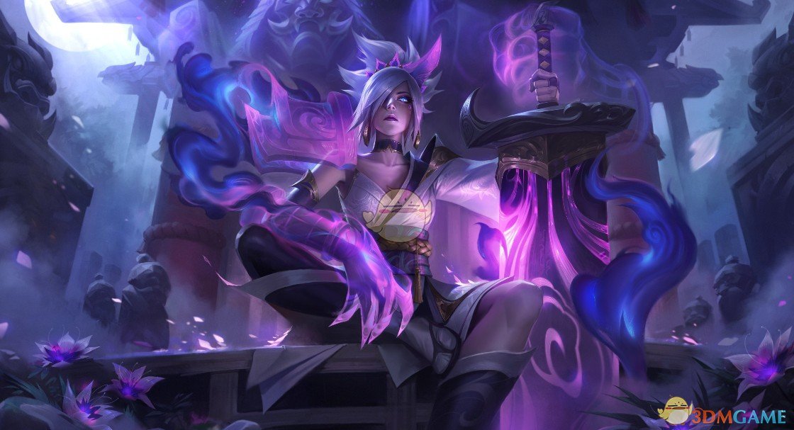 《Wallpaper Engine》LOL灵魂莲华锐雯皮肤原画动态壁纸