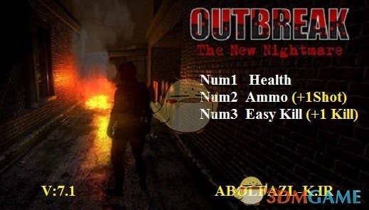 《爆发：新噩梦》v7.1三项修改器[Abolfazl]