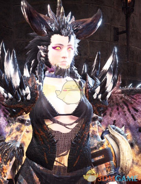 《怪物猎人：世界》歼世灭尽龙娘化套装MOD