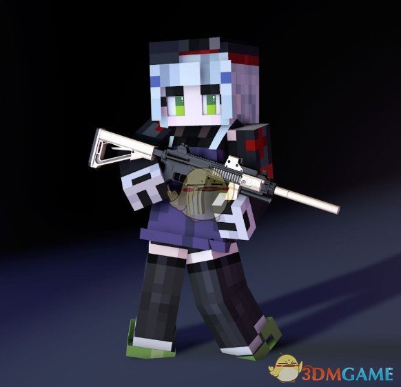 《我的世界》少女前线HK416皮肤MOD