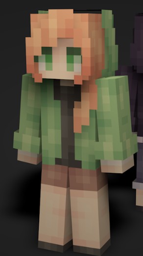 《我的世界》苦力怕兜帽外套皮肤MOD