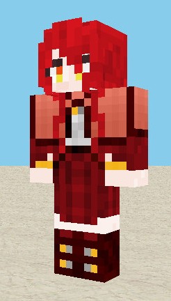 《我的世界》红石块拟人皮肤MOD