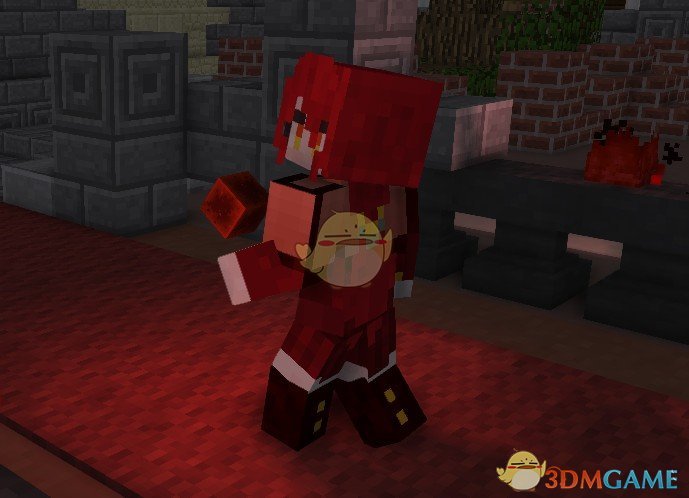 《我的世界》红石块拟人皮肤MOD