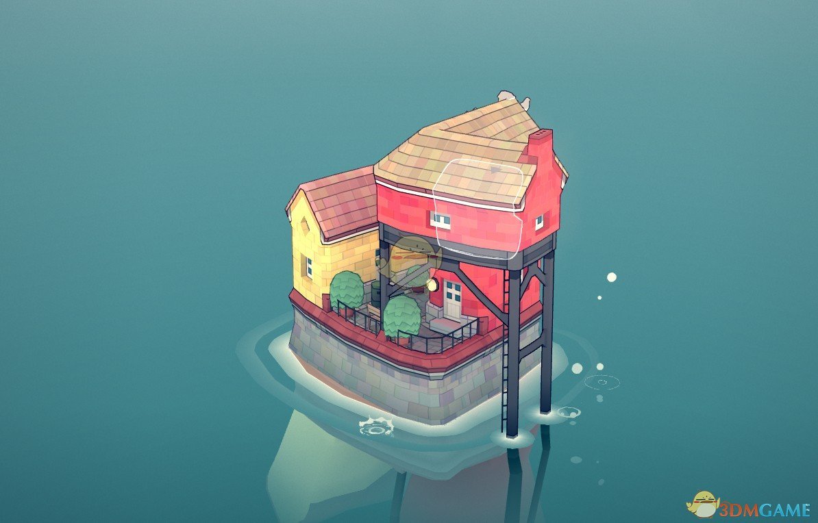 《Wallpaper Engine》Townscaper即时建造桌面游戏