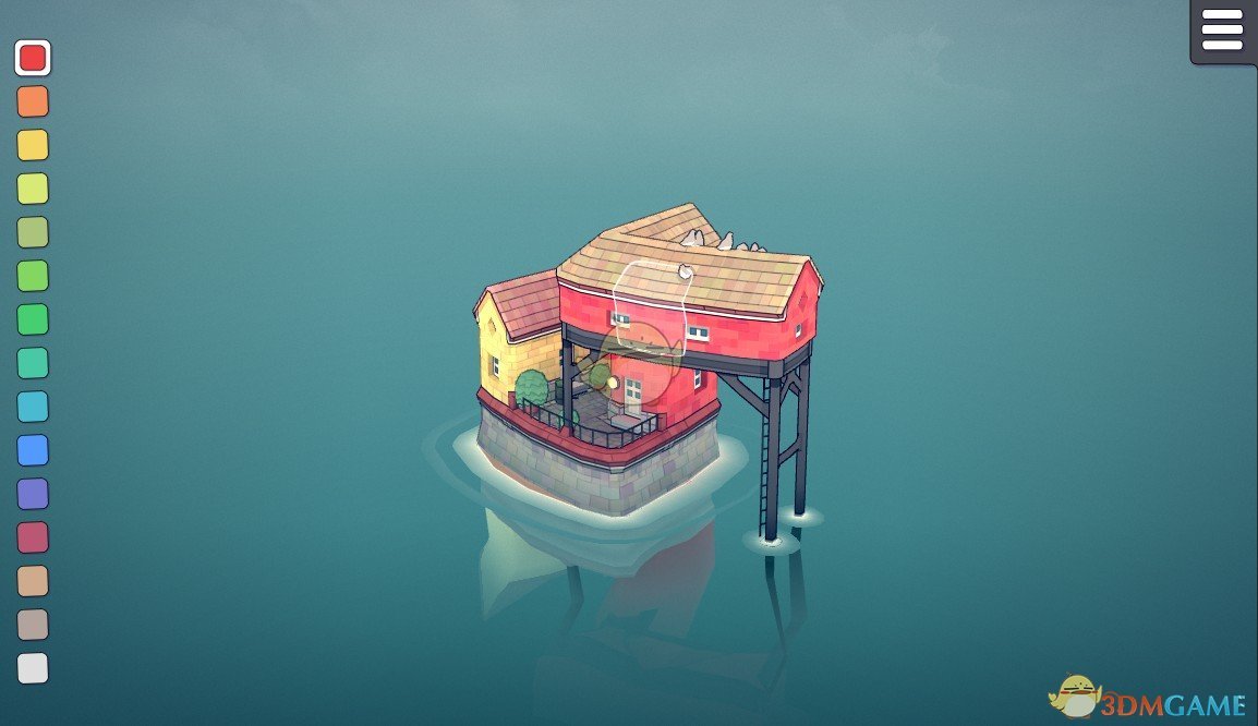 《Wallpaper Engine》Townscaper即时建造桌面游戏