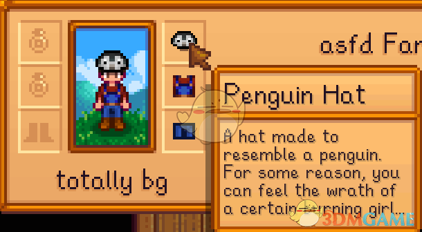 《星露谷物语》企鹅宠物和企鹅帽MOD