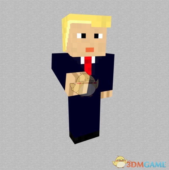 《我的世界》懂王皮肤MOD