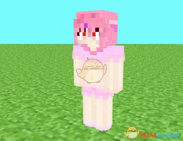 《我的世界》睡衣女孩皮肤MOD