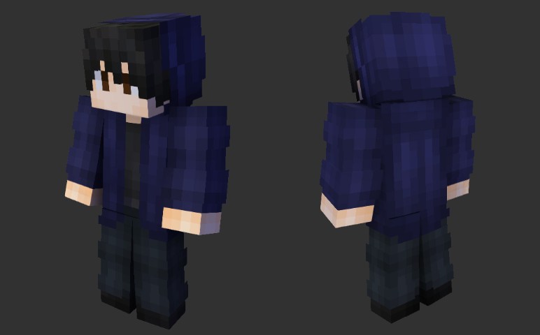 《我的世界》帅气连帽衫皮肤MOD