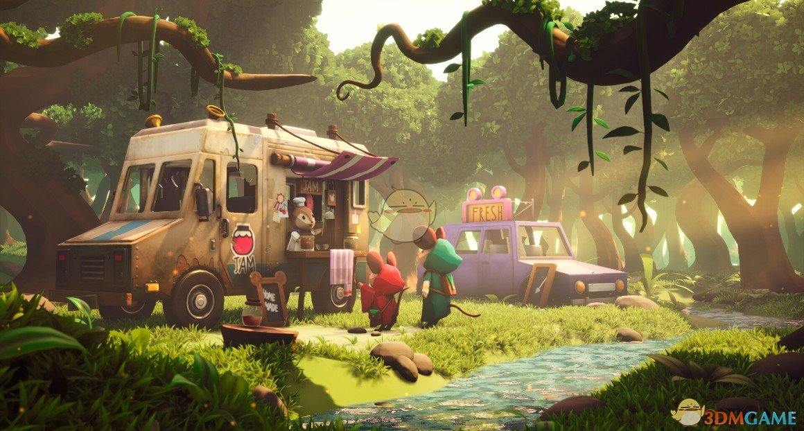 《Wallpaper Engine》老鼠的旅行3D动画风动态壁纸