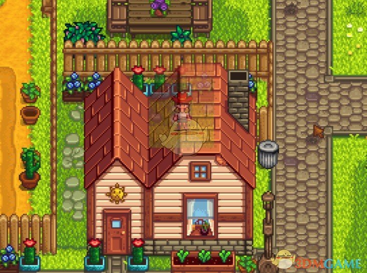 《星露谷物语》建筑透明显示玩家MOD