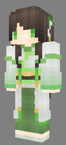 《我的世界》青衣古装妹子皮肤MOD