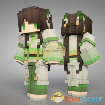 《我的世界》青衣古装妹子皮肤MOD