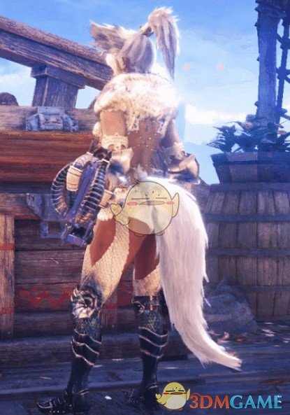 《怪物猎人：世界》狐狸耳朵与尾巴MOD