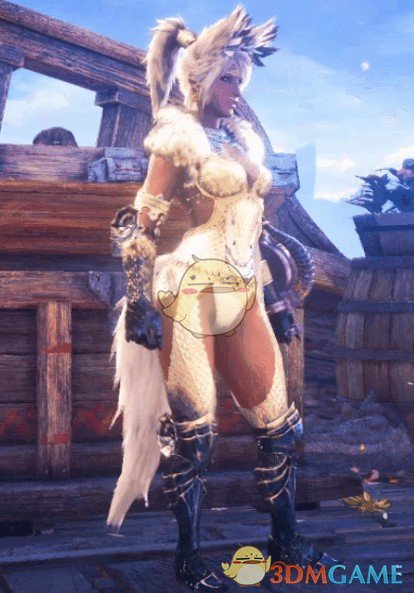 《怪物猎人：世界》狐狸耳朵与尾巴MOD