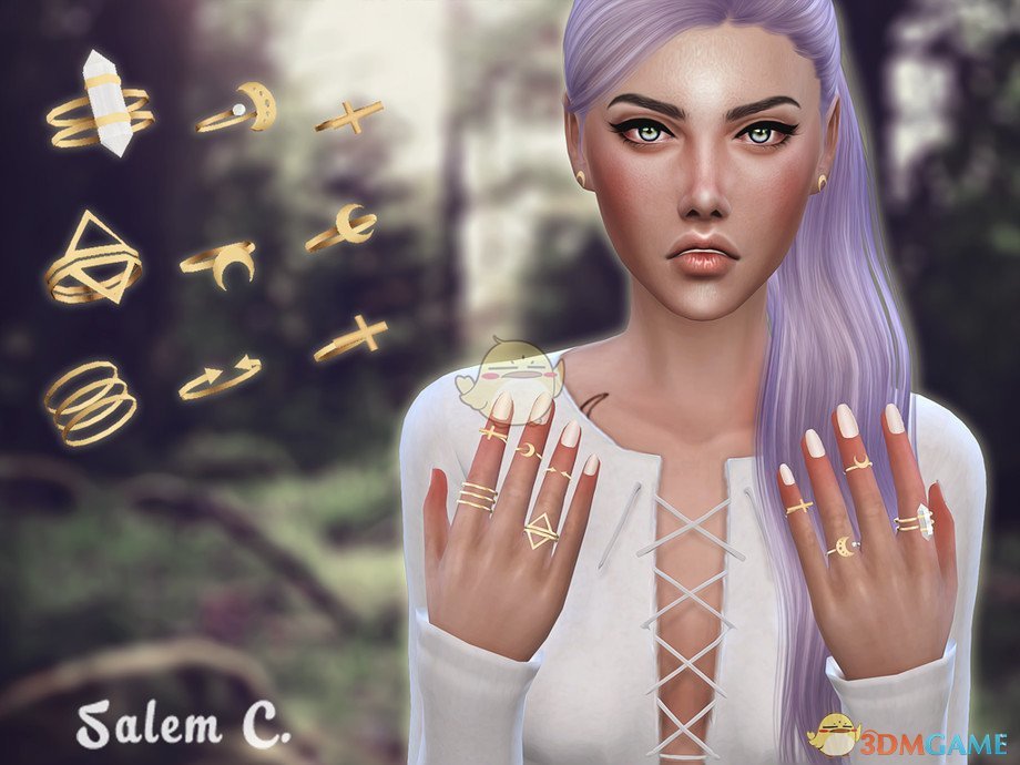 《模拟人生4》手指珠宝MOD