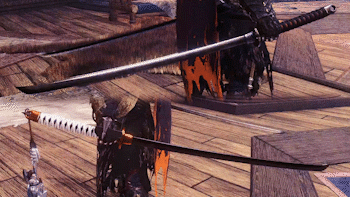 《怪物猎人：世界》双持武士刀MOD