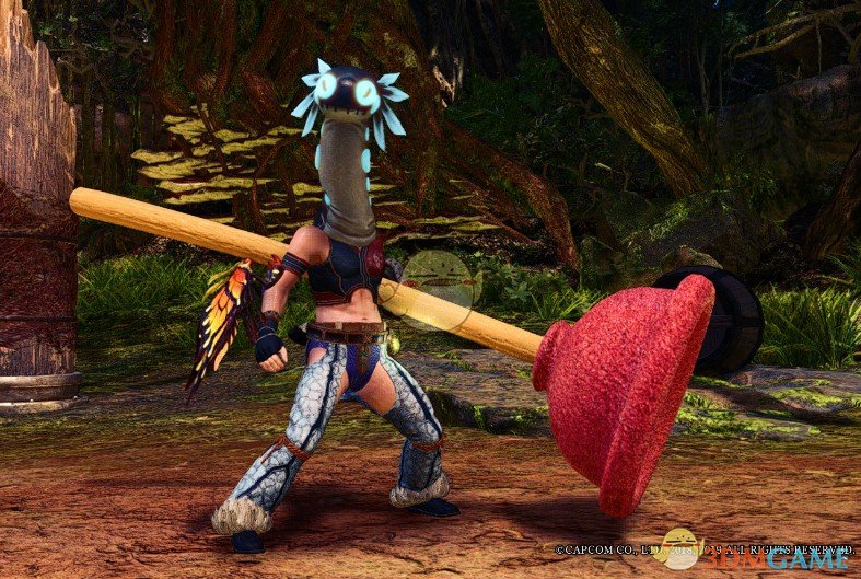 《怪物猎人：世界》马桶搋子虫棍MOD