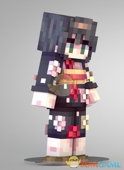 《我的世界》美少女万华镜莲华皮肤MOD