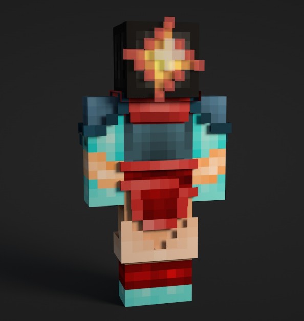 《我的世界》死亡细胞主角皮肤MOD