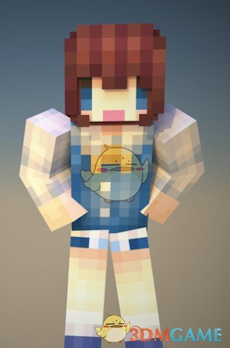 《我的世界》龙王的工作雏鹤爱皮肤MOD