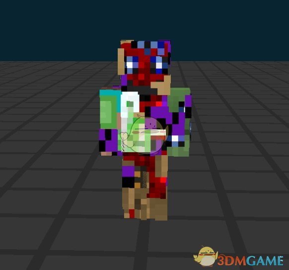 《我的世界》电视花屏皮肤MOD